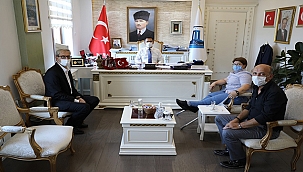 BİGA BOSNA HERSEK KÜLTÜR VE DAYANIŞMA DERNEĞİ'NDEN VALİ İLHAMİ AKTAŞ'A ZİYARET