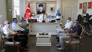 BİGA ZİRAAT ODASI YÖNETİM KURULUNDAN VALİ AKTAŞ'A ZİYARET