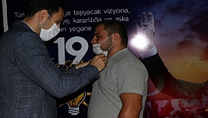 "BÜYÜK AK PARTİ AİLESİNE HOŞ GELDİNİZ"