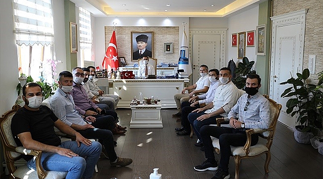 ÇANAKKALE 1915 RUHU GENÇLİK PLATFORMU, VALİ AKTAŞ'I ZİYARET ETTİ