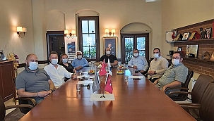 ÇASİAD YÖNETİM KURULU ZİYARETÇİLERİNİ AĞIRLADI