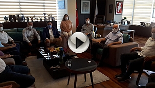 CHP GENEL BAŞKAN YARDIMCISI MUHARREM ERKEK'TEN BAŞKAN GÖKHAN'A ZİYARET