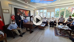 CHP HEYETİNDEN AYVACIK BELEDİYESİ'NE ZİYARET