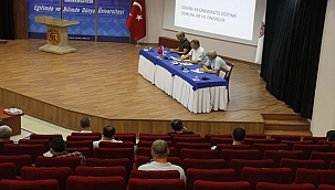 ÇOMÜ COVİT-19 KOMİSYONU PAYDAŞLARIYLA TOPLANDI