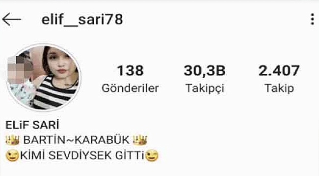 SOSYAL MEDYADA İNFİAL YARATAN PAYLAŞIMLAR YAPAN 'ELİF SARI' HESABINI KULLANAN ŞAHIS YAKALANDI