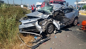 TALİHSİZ KAZA, BABA İLE KIZI AYIRDI!