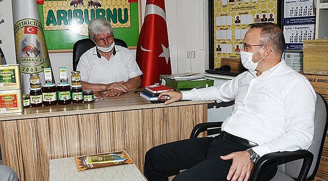 TURAN, ARI YETİŞTİRİCİLERİ BİRLİĞİ VE BAL ÜRETİCİLERİYLE BİR ARAYA GELDİ