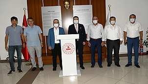 TURAN, KURBAN BAYRAMI SONRASINDA İLÇE ZİYARETLERİNE BAŞLADI