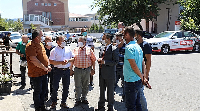 VALİ AKTAŞ, ÇANAKKALE KÜÇÜK SANAYİ SİTESİNİ ZİYARET ETTİ
