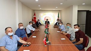 VALİ AKTAŞ, ÇANAKKALE ZİRAAT ODASINI ZİYARET ETTİ