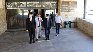 VALİ AKTAŞ, ECEABAT GENÇLİK KONUK EVİ'NDE İNCELEMELERDE BULUNDU