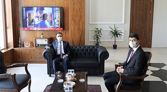 VALİ AKTAŞ, ECEABAT KAYMAKAMLIĞINI ZİYARET ETTİ