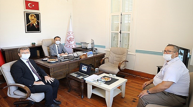 VALİ AKTAŞ, İL KÜLTÜR VE TURİZM MÜDÜRLÜĞÜNÜ ZİYARET ETTİ