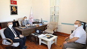 VALİ AKTAŞ, İL KÜLTÜR VE TURİZM MÜDÜRLÜĞÜNÜ ZİYARET ETTİ