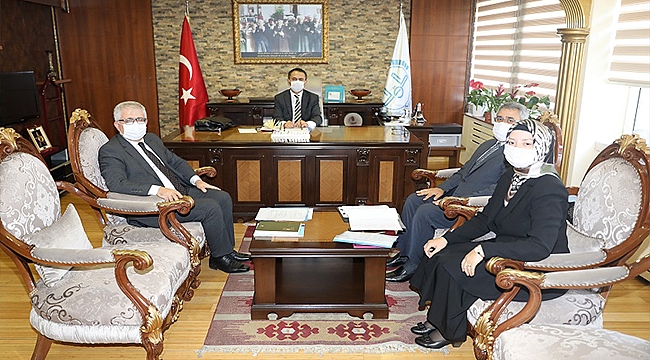 VALİ AKTAŞ, İL MÜFTÜLÜĞÜNÜ ZİYARET ETTİ