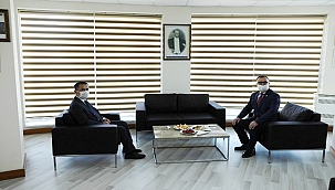 VALİ AKTAŞ, KEPEZ BELEDİYESİNİ ZİYARET ETTİ