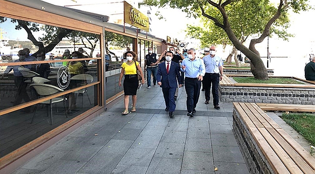 VALİ AKTAŞ, KORONAVİRÜS SALGININA YÖNELİK ALINAN TEDBİRLERİ YERİNDE DENETLEDİ