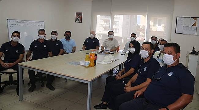 BAŞKAN ARSLAN ZABITA TEŞKİLATININ YIL DÖNÜMÜNÜ KUTLADI