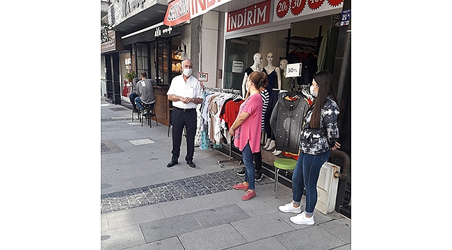 BAŞKAN GÖKHAN'DAN ESNAF ZİYARETLERİ