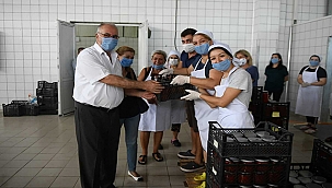 BAŞKAN GÖKHAN TRODİA KADIN KOOPERATİFİNİ ZİYARET ETTİ