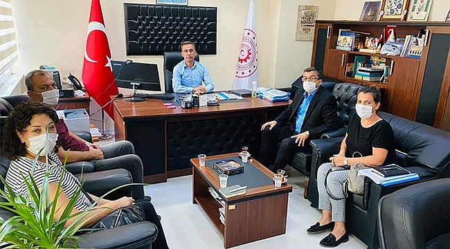 BAŞKAN ÖZ ÇAN'A OSB KURULMASI İÇİN SÜRECİ YAKINDAN TAKİP EDİYOR