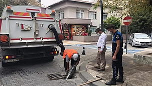 ÇAN BELEDİYESİ TEMİZLİK İŞLERİ MÜDÜRLÜĞÜ EKİPLERİ İŞ BAŞINDA