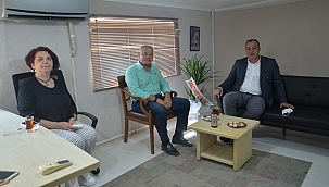 ÇTSO'DAN OLAY GAZETESİNE HAYIRLI OLSUN ZİYARETİ