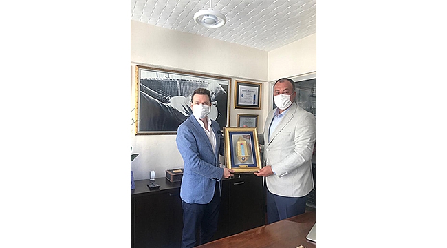 ÇTSO YÖNETİM KURULU BAŞKANINDAN MECLİS ÜYESİ BURAK KUNT'A TEBRİK ZİYARETİ