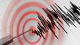 Ege Denizi'nde 5,3 şiddetinde deprem oldu.!