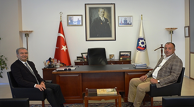 GESTAŞ GENEL MÜDÜRÜ'NDEN BAŞKAN SEMİZOĞLU'NA ZİYARET