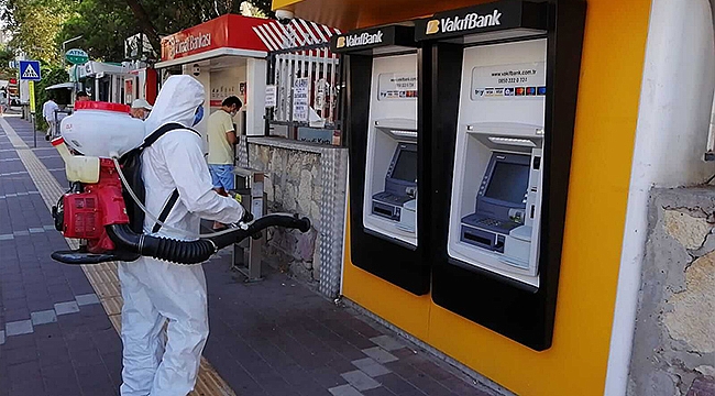 KENT GENELİNDE DEZENFEKSİYON ÇALIŞMALARI HIZ KESMİYOR