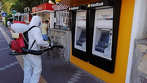 KENT GENELİNDE DEZENFEKSİYON ÇALIŞMALARI HIZ KESMİYOR