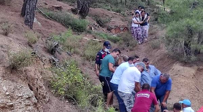 KESTİĞİ AĞACIN ALTINDA CAN VERDİ! 