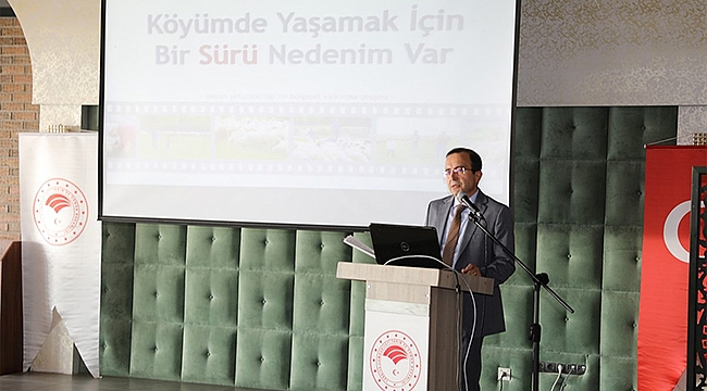 KÜÇÜKBAŞ HAYVANCILIĞI GELİŞTİRME PROJESİ TOPLANTISI YAPILDI