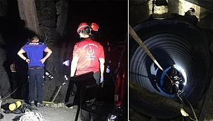 KUYUYA DÜŞEN İŞÇİ YAŞAMINI YİTİRDİ!