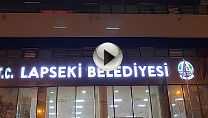 LAPSEKİ BELEDİYESİNE ATEŞ EDEN KİŞİLER YAKALANDI