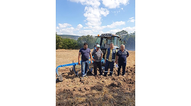 ORMAN MÜDÜRÜ AKKAN'DAN UFAK ÇAPLI YANGINA MÜDAHELE