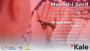 PROF. DR. EKREM OKYAY DUALARLA ANILACAK