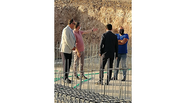 SEMİZOĞLU EZINE GIDA İHTİSAS OSB İNŞAATINI ZİYARET ETTİ