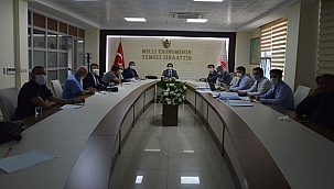 TOPRAK KORUMA KURULU TOPLANTISI VALİ İLHAMİ AKTAŞ'IN BAŞKANLIĞINDA YAPILDI