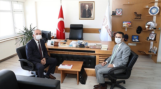 VALİ AKTAŞ, ÇANAKKALE LİMAN BAŞKANLIĞI'NA ZİYARETTE BULUNDU