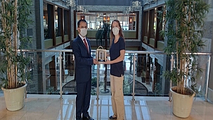 VALİ AKTAŞ, PARLAMENTOLARARASI BİRLİK BAŞKANI İLE BİR ARAYA GELDİ