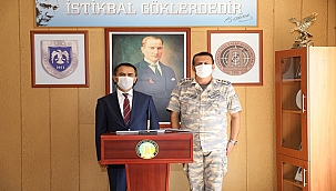 VALİ AKTAŞ'TAN HAVA RADAR MEVZİ KOMUTANLIĞI'NA ZİYARET