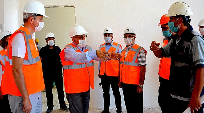 18 MART İÇDAŞ ULU CAMİİ'DE TEKNİK İNCELEME GERÇEKLEŞTİRİLDİ