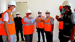 18 MART İÇDAŞ ULU CAMİİ'DE TEKNİK İNCELEME GERÇEKLEŞTİRİLDİ