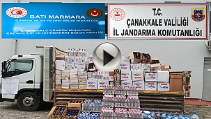 BİGA'DA KAÇAK İÇKİ OPERASYONU!