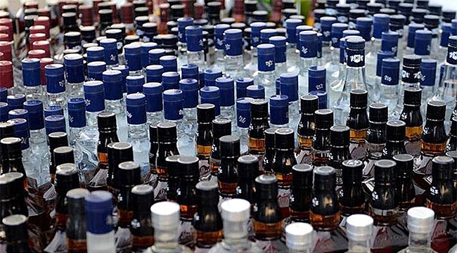 ÇANAKKALE'DE 609 LİTRE SAHTE İÇKİ ELE GEÇİRİLDİ!