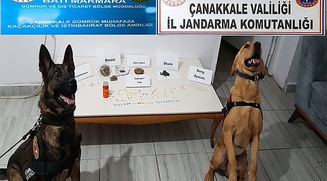 ÇANAKKALE'DE UYUŞTURUCU OPERASYONU!