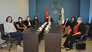 ÇANAKKALE İL KADIN GİRİŞİMCİLER İCRA KURULUNDAN OSB YENİ YÖNETİMİNE ZİYARET