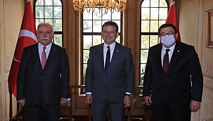 CHP'Lİ BAŞKANLARDAN İMAMOĞLU'NA ZİYARET 